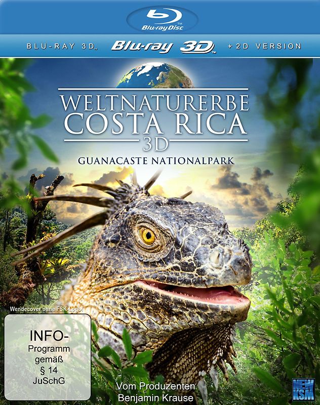 Weltnaturerbe Costa Rica - Guancaste Nationalpark [3D Blu-ray] 3D Blu-ray Disc
