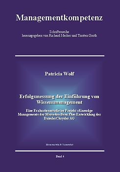 Erfolgsmessung der Einführung von Wissensmanagement