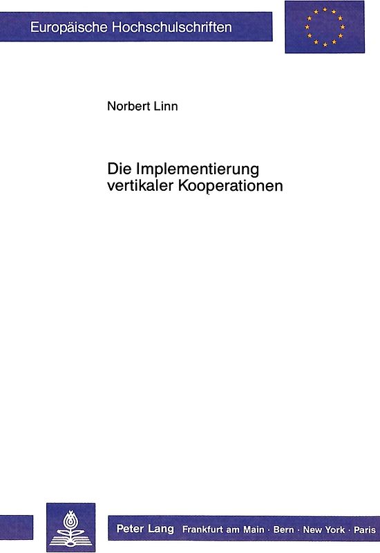 Die Implementierung vertikaler Kooperationen