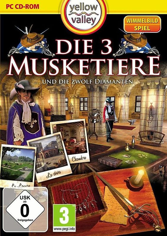 Die 3 Musketiere PC Spiele