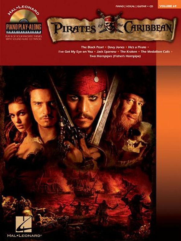 Pirates of the Caribbean (Hal Leonard Piano Play-Along)