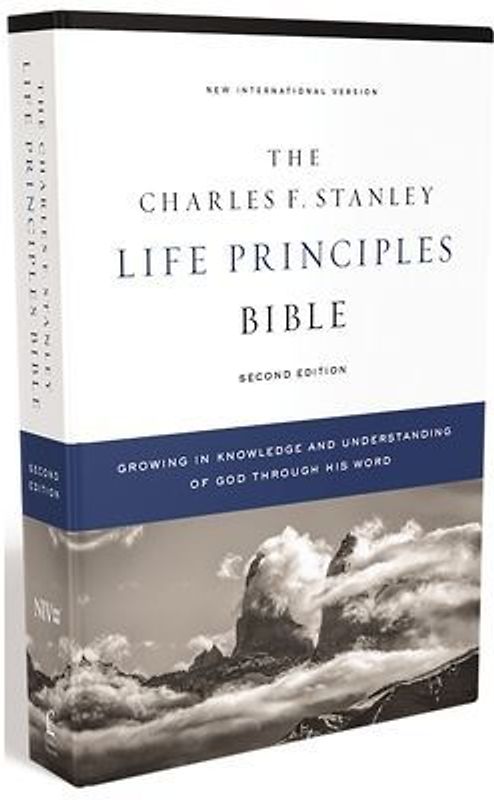 Niv, Charles F. Stanley Life Principles Bible, 2nd Edition, Hardcover, Comfort Print