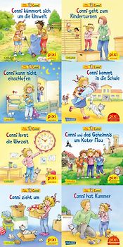 Pixi-8er-Set 300: Neue Abenteuer mit Conni (8x1 Exemplar)