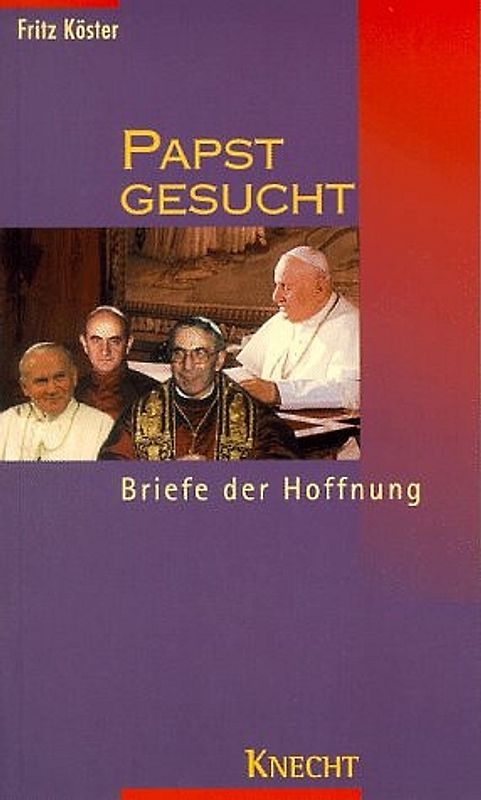 Papst gesucht