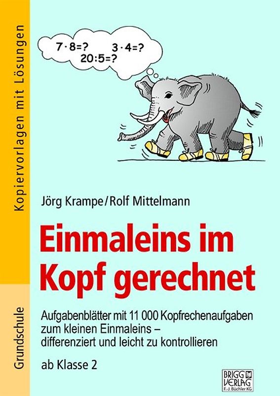 Einmaleins im Kopf gerechnet