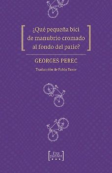 ¿Qué pequeña bici de manubrio cromado al fondo del patio?