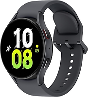 Samsung Galaxy Watch5 44 mm Boîtier en aluminium couleur graphite avec bracelet Sport M/L couleur graphite [Wi-Fi]