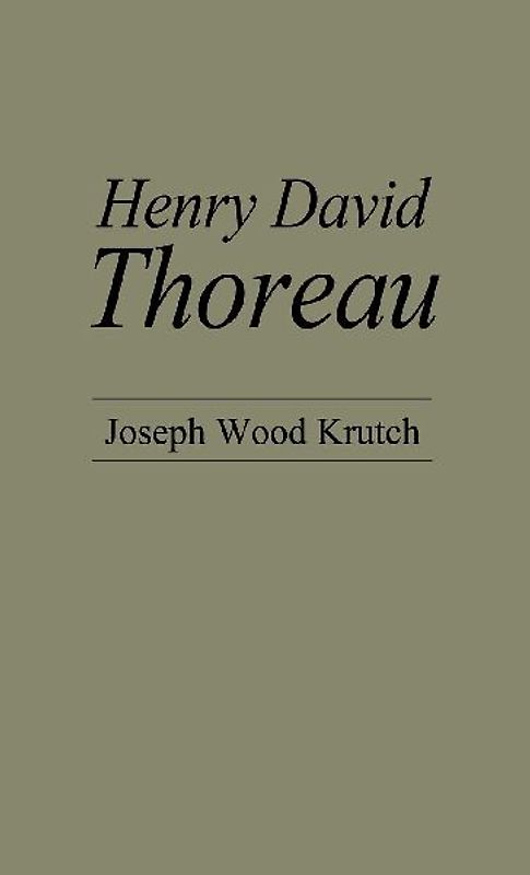 Henry David Thoreau