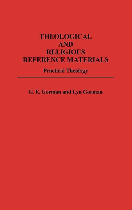 Theological and Religious Reference Materials