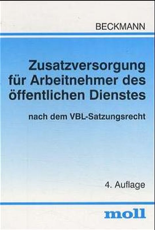 Zusatzverordnung für Arbeitnehmer des öffentlichen Dienstes nach dem VBL-Satzungsrecht