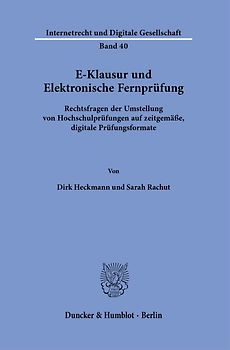 E-Klausur und Elektronische Fernprüfung.