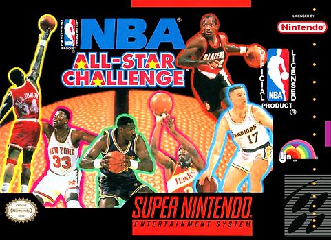 NBA All-Star Challenge Super Nintendo