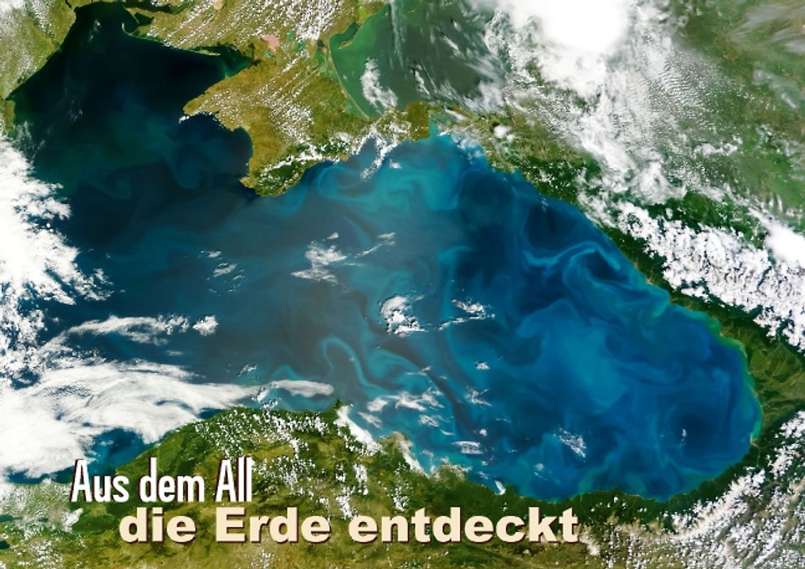 Aus dem All die Erde entdeckt (Posterbuch DIN A3 quer)