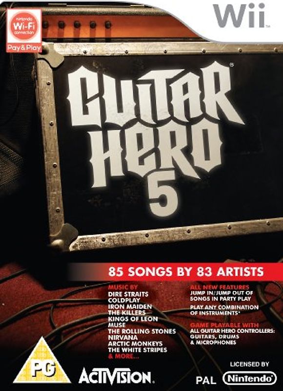 Guitar Hero 5 [Internationale Version] Nintendo Wii