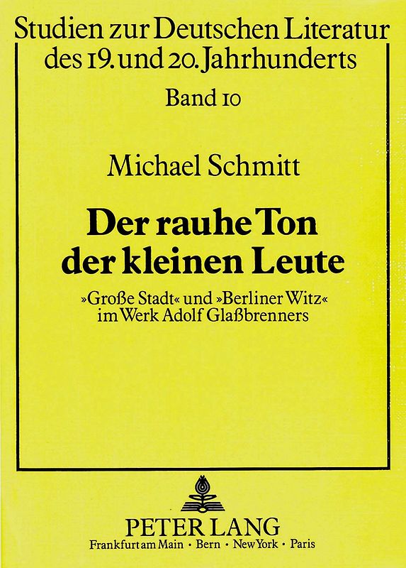 Der rauhe Ton der kleinen Leute