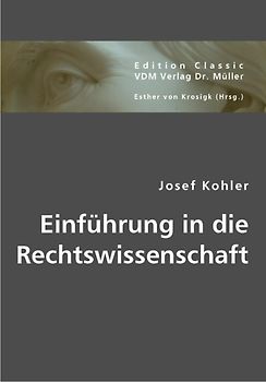 Einführung in die Rechtswissenschaft