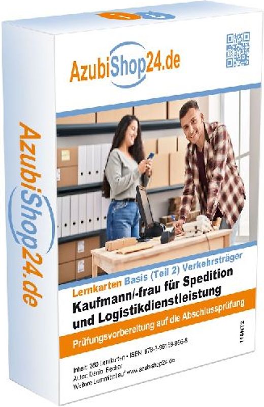 Lernkarten Kaufmann für Spedition und Logistikdienstleistung Verkehrsträger Prüfungsvorbereitung