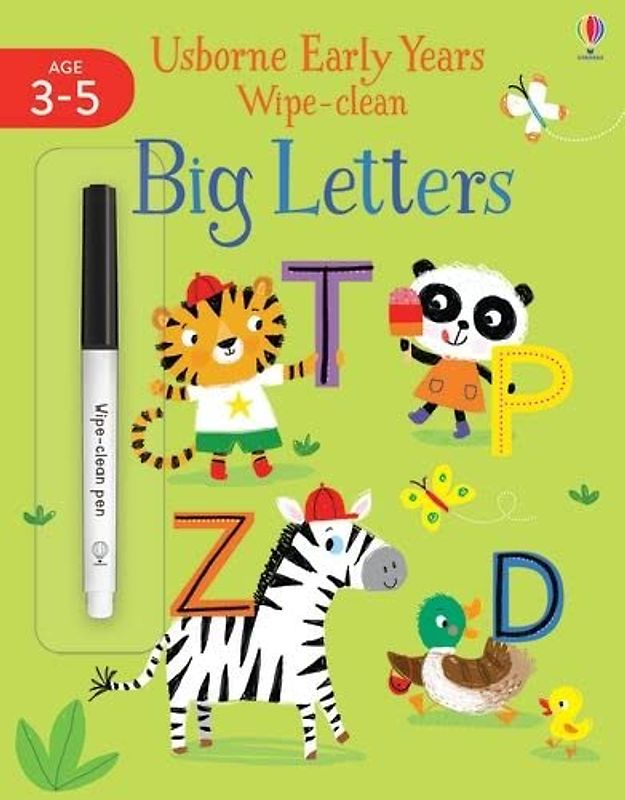 Big Letters (Usborne Early Years Wipe-Clean): Usborne Publishing Ltd