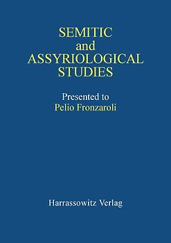 Semitic and Assyriological Studies