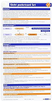 Gicht pocketcard Set