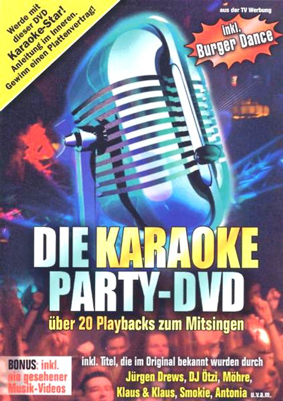 Karaoke Party-DVD, Die