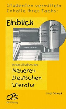 Einblick in das Studium der Neuen Deutschen Literatur. Studenten vermitteln Inhalte ihres Fachs