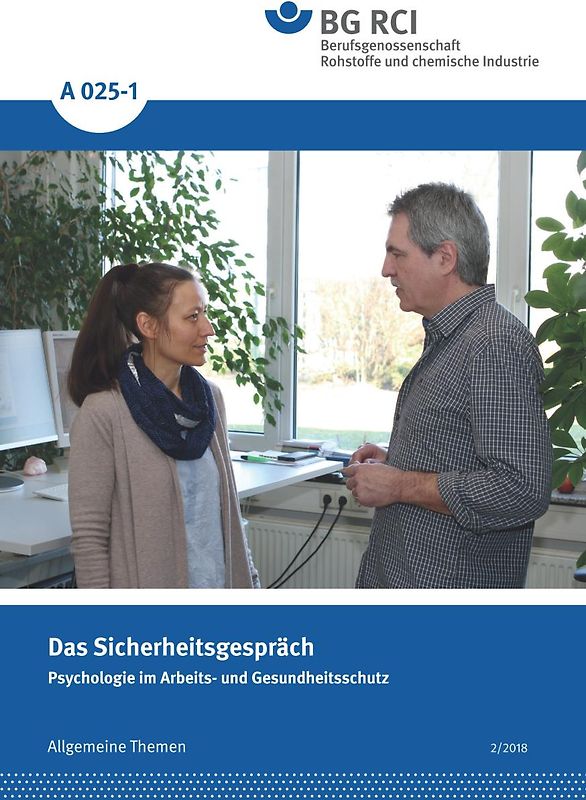 A 025-1 - Das Sicherheitsgespräch