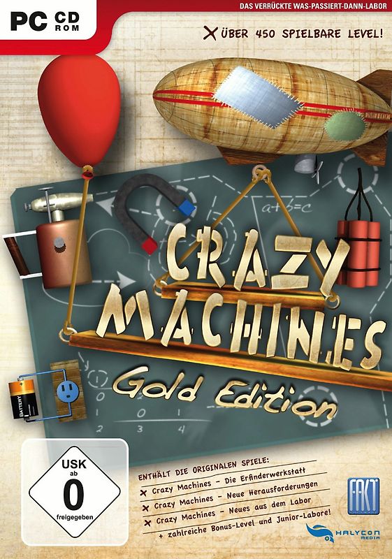 Crazy Machines [Gold Edition] PC Spiele