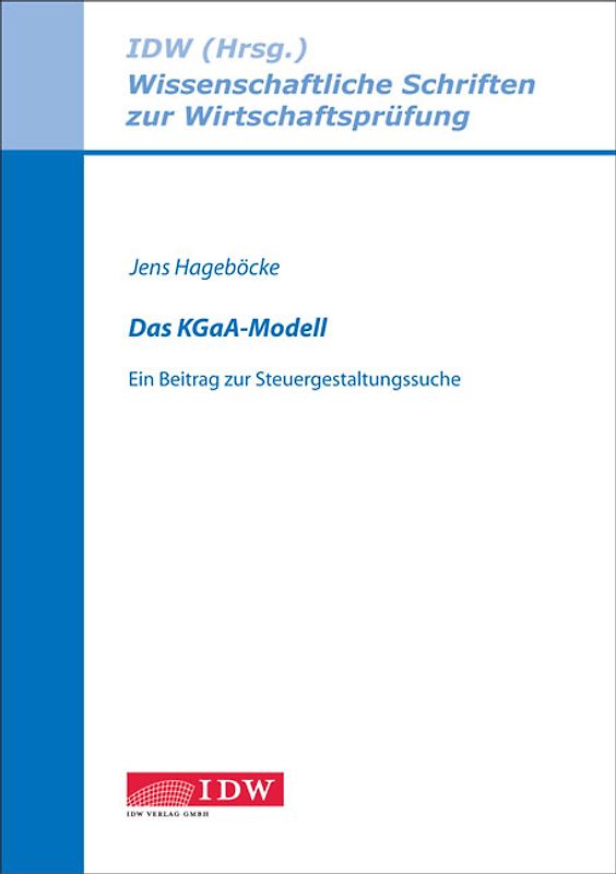 Das "KGaA Modell"