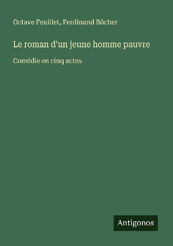 Le roman d'un jeune homme pauvre