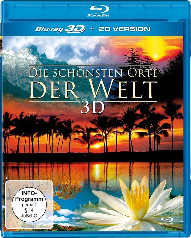 Die schönsten Orte der Welt 3D 3D Blu-ray Disc
