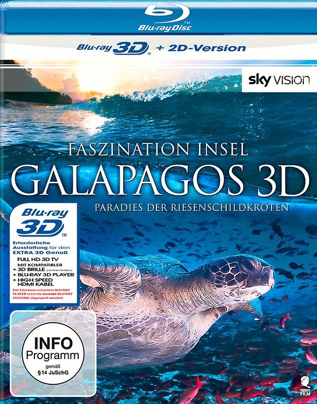 Faszination Insel - Galapagos 3D [inkl. 2D Version] 3D Blu-ray Disc