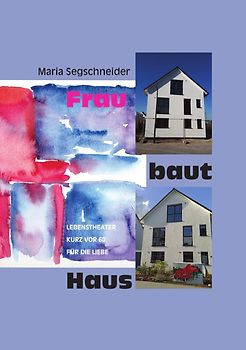 Frau baut Haus