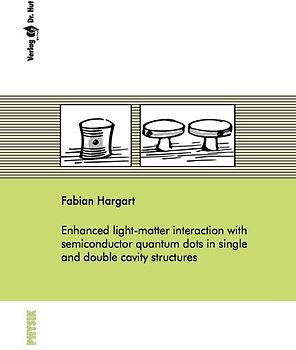 Enhanced light-matter interaction with semiconductor quantum dots in single and double cavity structures
