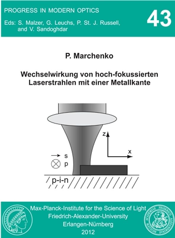 Wechselwirkung von hoch-fokussierten Laserstrahlen mit einer Metallkante