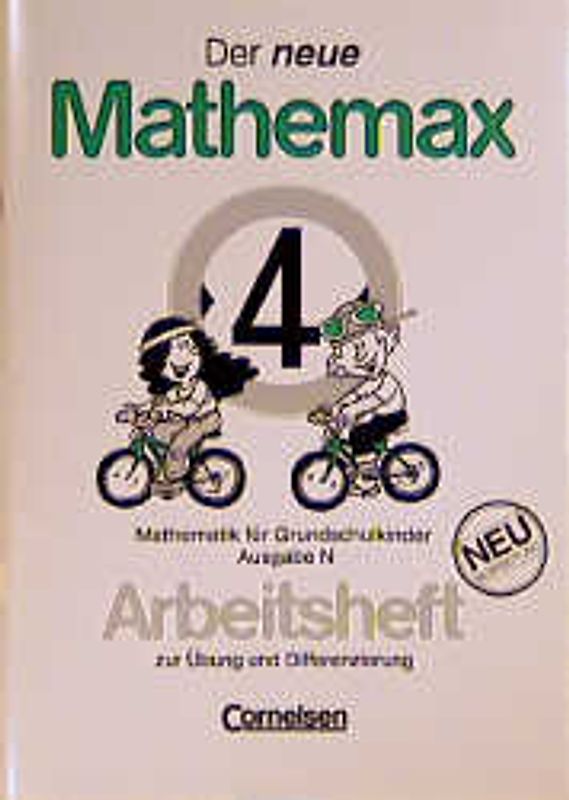 Der neue Mathemax - Ausgabe N / 4. Schuljahr - Arbeitsheft