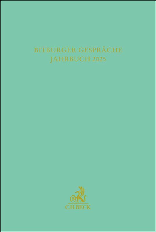 Bitburger Gespräche Jahrbuch 2025