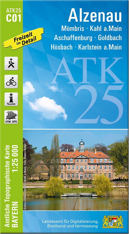 ATK25-C01 Alzenau (Amtliche Topographische Karte 1:25000)