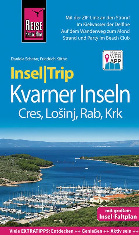 Reise Know-How InselTrip Kvarner Inseln (Cres, Lošinj, Krk, Rab)