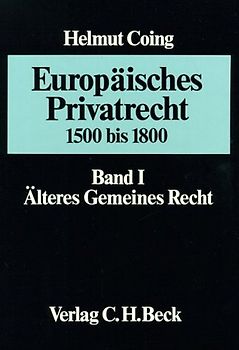 Europäisches Privatrecht  Gesamtwerk