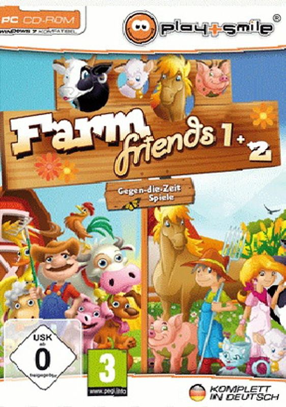 Farm Friends 1+2 [Play+Smile] PC Spiele
