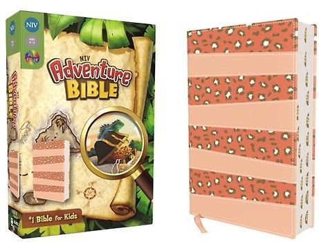 Niv, Adventure Bible, Leathersoft, Coral, Full Color, Thumb Indexed Tabs