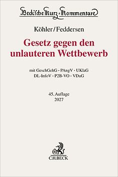 Gesetz gegen den unlauteren Wettbewerb. UWG