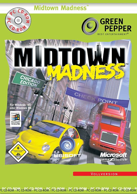 Midtown Madness [Green Pepper] PC Spiele