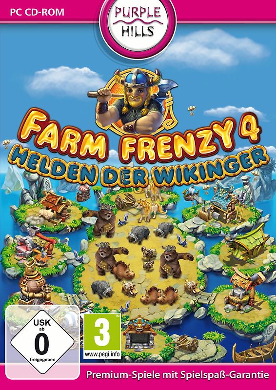 Farm Frenzy 4 - Helden der Wikinger PC Spiele