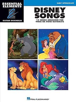 Disney: 14 Songs Arranged for Three or More Guitarists. Early Intermediate Level (Essential Elements Guitar Ensemble)