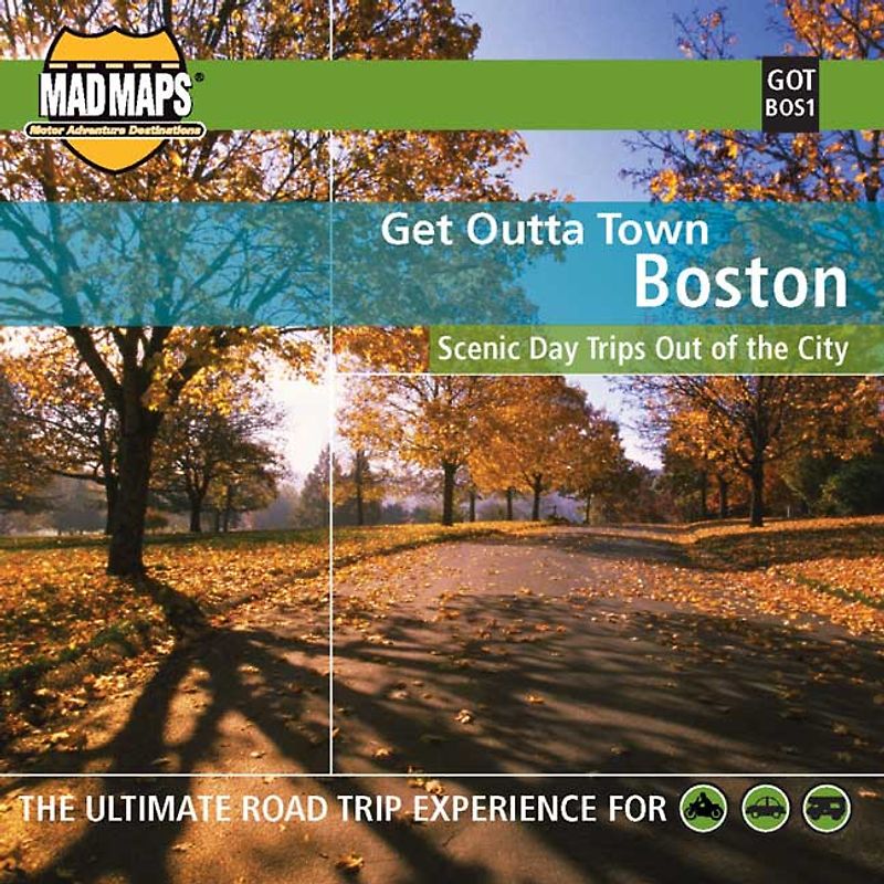 Boston, MA - Mad Maps Get Outta Town Series