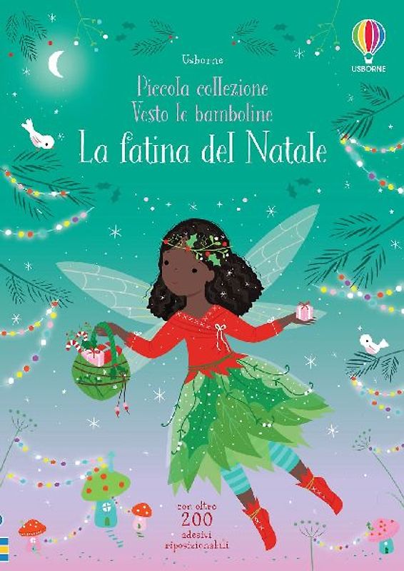 La fatina del Natale. Con adesivi