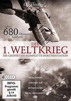 Der Erste Weltkrieg - Die große und komplette Dokumentation (4 DVDs, Metallbox) [Collector's Edition] DVD