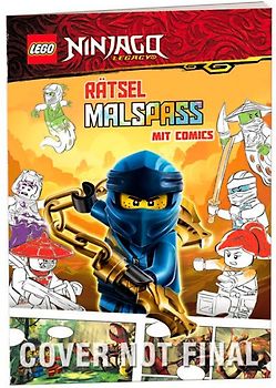 LEGO® NINJAGO® – Rätselmalspaß mit Comics